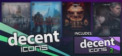 Decent Icons header banner