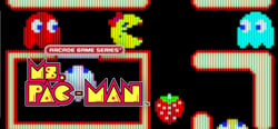 ARCADE GAME SERIES: Ms. PAC-MAN header banner