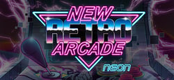 New Retro Arcade: Neon header banner