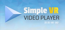 Simple VR Video Player header banner