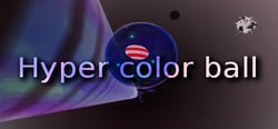 Hyper color ball header banner