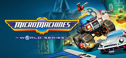 Micro Machines World Series header banner