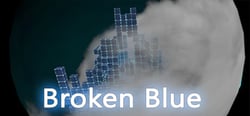 Broken Blue header banner