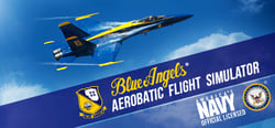 Blue Angels Aerobatic Flight Simulator header banner