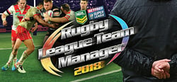 Rugby League Team Manager 2018 header banner