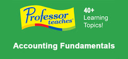 Professor Teaches Accounting Fundamentals header banner