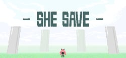 救う(SHE SAVE) header banner