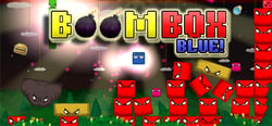 Boom Box Blue! header banner