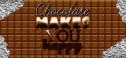 Chocolate makes you happy header banner
