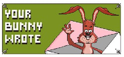 Your Bunny Wrote header banner
