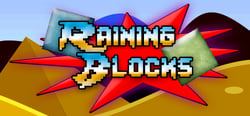 Raining blocks header banner