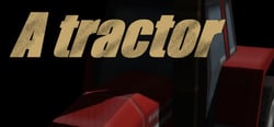 A tractor header banner