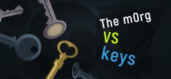 The m0rg VS keys header banner