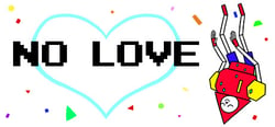 NO LOVE header banner