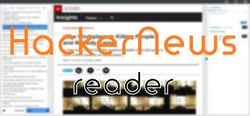 Hacker News Reader header banner