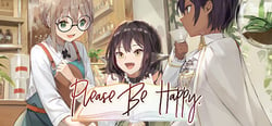 Please Be Happy header banner