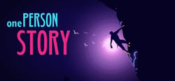 One person story header banner