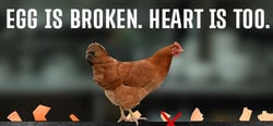 egg is broken. heart is too. header banner