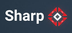 Sharp header banner