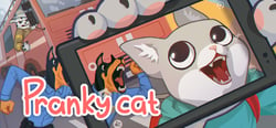 Pranky Cat header banner