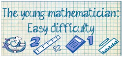 The young mathematician: Easy difficulty header banner