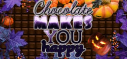 Chocolate makes you happy: Halloween header banner