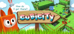 Cubicity: Slide puzzle header banner
