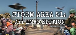 STORM AREA 51: AYY LMAO EDITION header banner