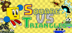 Square vs Triangles header banner