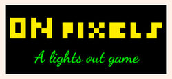 On Pixels: A lights out game header banner