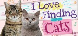 I Love Finding Cats header banner