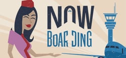 Now Boarding header banner