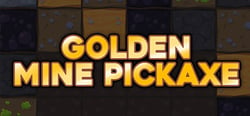 Golden Mine Pickaxe header banner