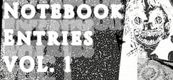 Notebook Entries Vol. 1 header banner
