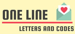 One Line: Letters and Codes header banner