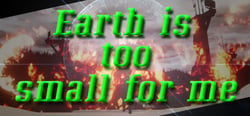 Earth is too small for me header banner