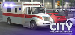 City Ambulance Car Driving header banner