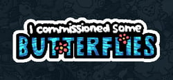 I commissioned some butterflies header banner