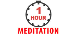 1hr Meditation header banner