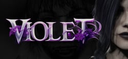 Violet header banner