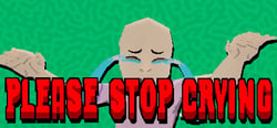 PLEASE STOP CRYING header banner