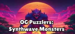 OG Puzzlers: Synthwave Monsters header banner