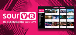 SourVR Video Player Deluxe Edition header banner