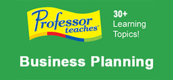 Professor Teaches Business Planning header banner