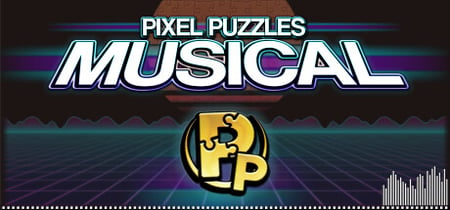 Pixel Puzzles Musical banner