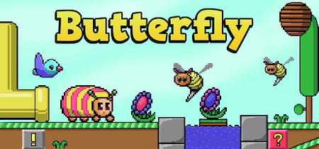 Butterfly banner