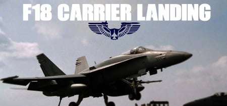 F18 Carrier Landing banner