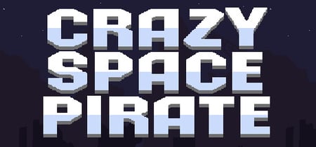 Crazy space pirate banner