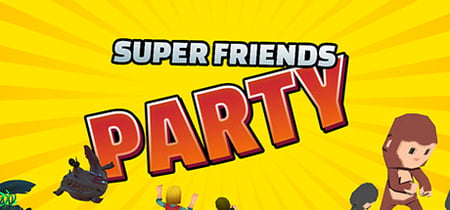 Super Friends Party banner