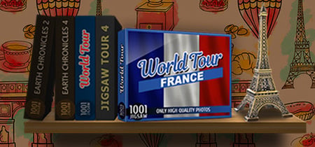 1001 Jigsaw. World Tour: France banner